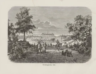 Illustration aus dem Buch Nordiska taflor von unbekanntem Autor und veröffentlicht